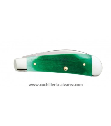 Navaja CASE SWAY BACK Clover Bone Sawcut Jig  CA23212