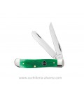 Navaja CASE MINI TRAPPER Clover Bone Sawcut Jig CA23213