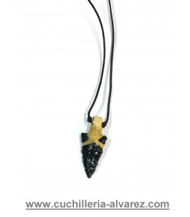 Colgante de OBSIDIANA Nº 3