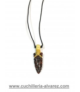 Colgante de OBSIDIANA Nº 4