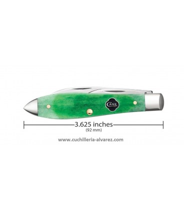 Navaja CASE TEAR DROP Clover Bone Sawcut Jig CA23215