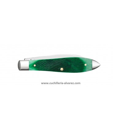 Navaja CASE TEAR DROP Clover Bone Sawcut Jig CA23215