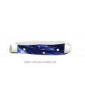 Navaja CASE TRAPPER Blue Pearl Kirinite® CA23440