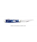 Navaja CASE TRAPPER Blue Pearl Kirinite® CA23440