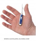 Navaja CASE TRAPPER Blue Pearl Kirinite® CA23440