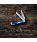 Navaja CASE TRAPPER Blue Pearl Kirinite® CA23440