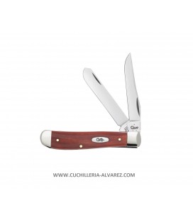 Navaja CASE MINI TRAPPER Smooth Chestnut Bone  CA28700