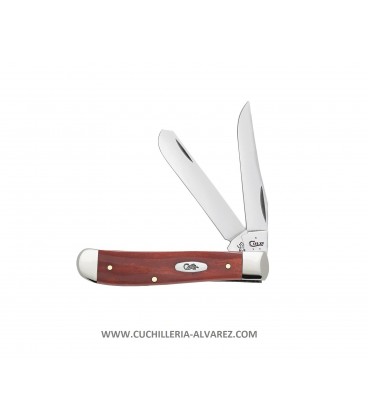 Navaja CASE MINI TRAPPER Smooth Chestnut Bone CA28700