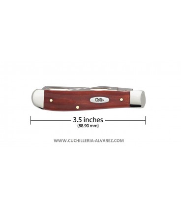 Navaja CASE MINI TRAPPER Smooth Chestnut Bone  CA28700