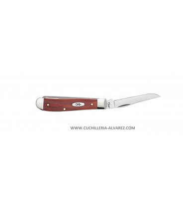 Navaja CASE MINI TRAPPER Smooth Chestnut Bone  CA28700
