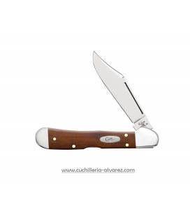 Navaja CASE MINI COPPERLOCK Clover Bone Sawcut Jig CA23217
