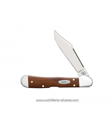 Navaja CASE MINI COPPERLOCK Clover Bone Sawcut Jig CA23217