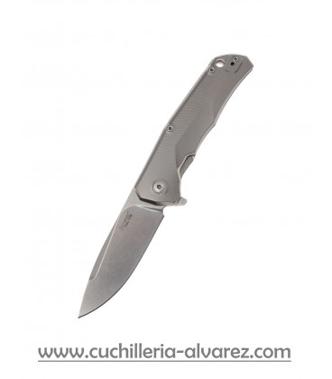 Navaja Lionsteel TRE BR FULL TITANIUM BONZE