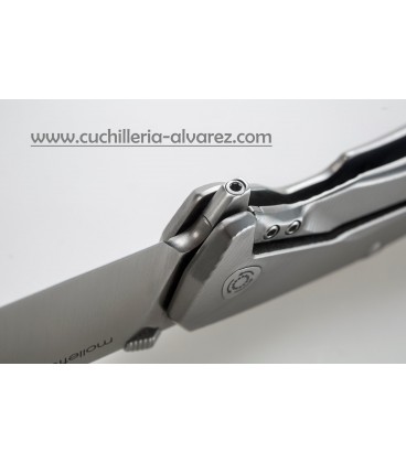 Navaja Lionsteel TRE BR FULL TITANIUM BONZE