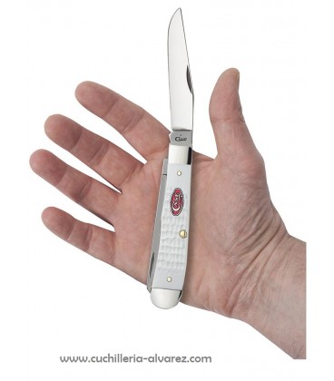 Navaja CASE TRAPPER SparXX Standard Jig White Synthetic CA60182