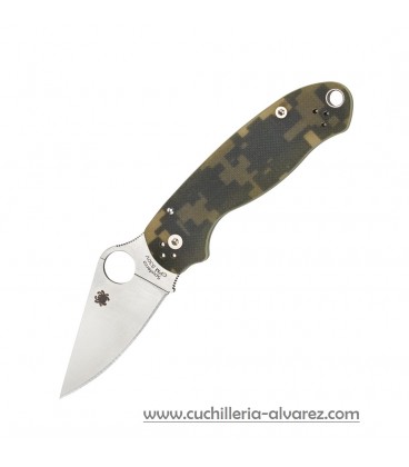 Navaja Spyderco PARA 3 G-10 DIGITAL CAMO CPM S30VN