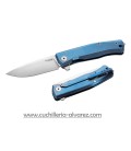 Navaja Lionsteel MYTO Titanio azul LSMT01 BL