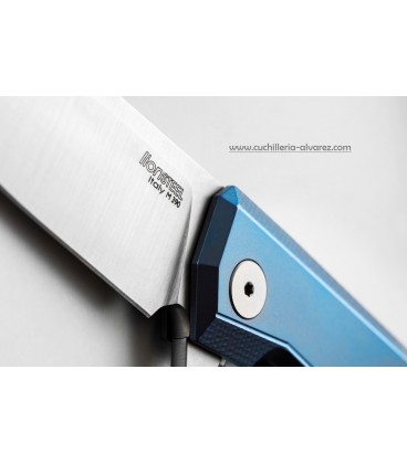Navaja Lionsteel MYTO Titanio azul LSMT01 BL