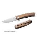 Navaja Lionsteel MYTO Titanio bronce LSMT01 BR