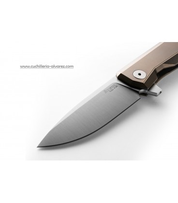 Navaja Lionsteel MYTO Titanio bronce LSMT01 BR