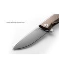 Navaja Lionsteel MYTO Titanio bronce LSMT01 BR