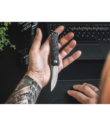 Navaja Boker PLUS KWAIKEN Compact Flipper Marble Carbon 01bo231
