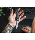 Navaja Boker PLUS KWAIKEN Compact Flipper Marble Carbon 01bo231