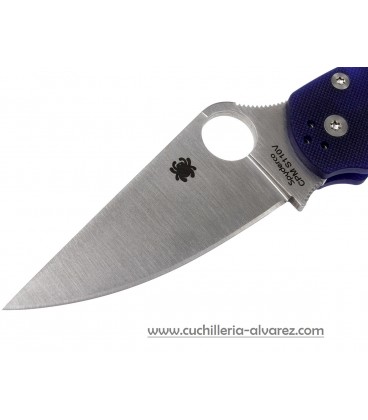 Navaja Spyderco PARAMILITARY 2 G-10 AZUL OSCURO CPM S110V