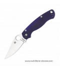 Navaja Spyderco PARAMILITARY 2 G-10 AZUL OSCURO CPM S110V