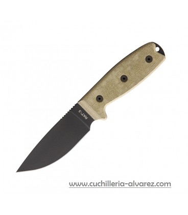 Cuchillo ONTARIO RAT-3 Funda De Nylon ON8665