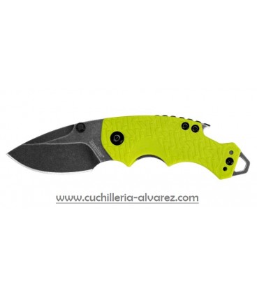 Navaja Kershaw SHUFFLE LIME GREEN BLACKWASH 8700LIMEBW