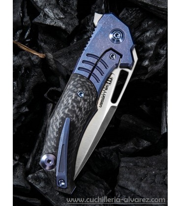 Navaja We Knife Co Stixx Framelock Blue 817A
