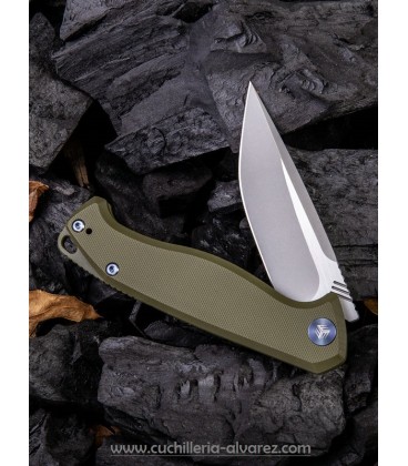 Navaja We Knife Co Streak Linerlock Green G10 818E