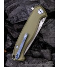 Navaja We Knife Co Streak Linerlock Green G10 818E