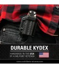 Funda KYDEX LEATHERMAN CHARGE CON PATRÓN DE FIBRA DE CARBONO NEGRO