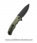 CIVIVI PRAXIS 803F Flipper Knife OD Green G10