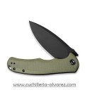 CIVIVI PRAXIS 803F Flipper Knife OD Green G10