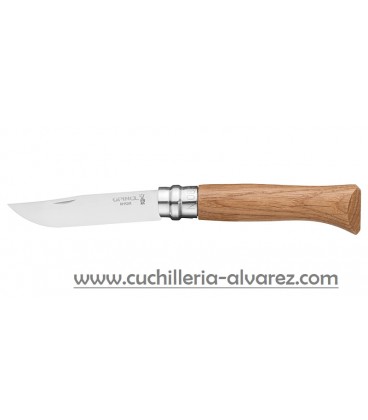 Navaja Opinel Nº8 INOX ROBLE 002021