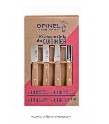 Kit OPINEL de cocina de cuchillos básicos