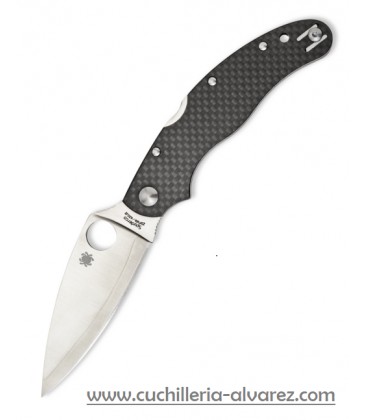 Navaja Spyderco CALY 3.5 fibra de carbono ZDP 189