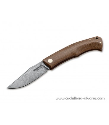 Boker PLUS Boxer EDC Micarta natural 111029