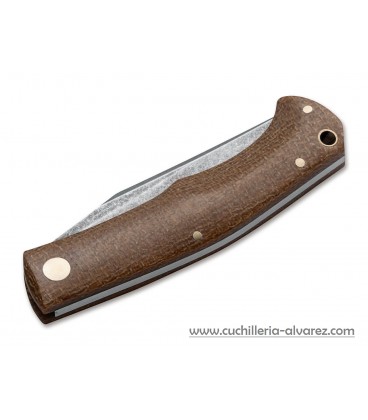 Boker PLUS Boxer EDC Micarta natural 111029