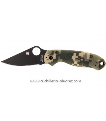 Navaja Spyderco PARA 3 G-10 DIGITAL CAMO BLACK CPM S30VN