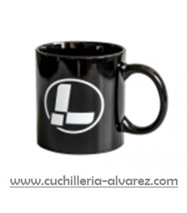 Taza Leatherman logo negra