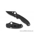 Navaja Spyderco PARA 3 BLACK BLADE CPM-S30V