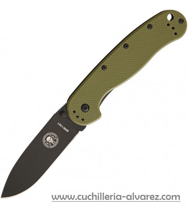 Navaja ESSE AVISPA GREEN Framelock BRK1301ODB