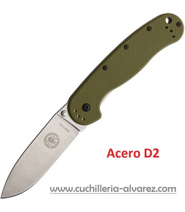 Navaja ESSE AVISPA GREEN Framelock BRK1301OD