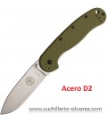 Navaja ESSE AVISPA GREEN D2 Framelock BRK1302OD