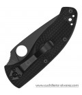 Navaja Spyderco TENACIOUS Linerlock Black SERRATED C122PBBK