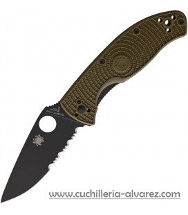 Navaja Spyderco TENACIOUS Linerlock Black C122PSODBK